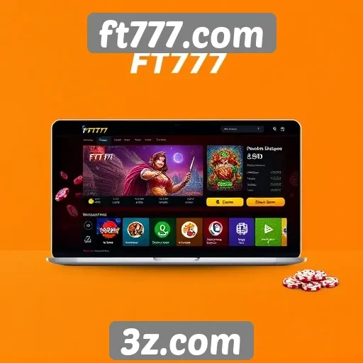 Análise da interface do usuário do ft777.com